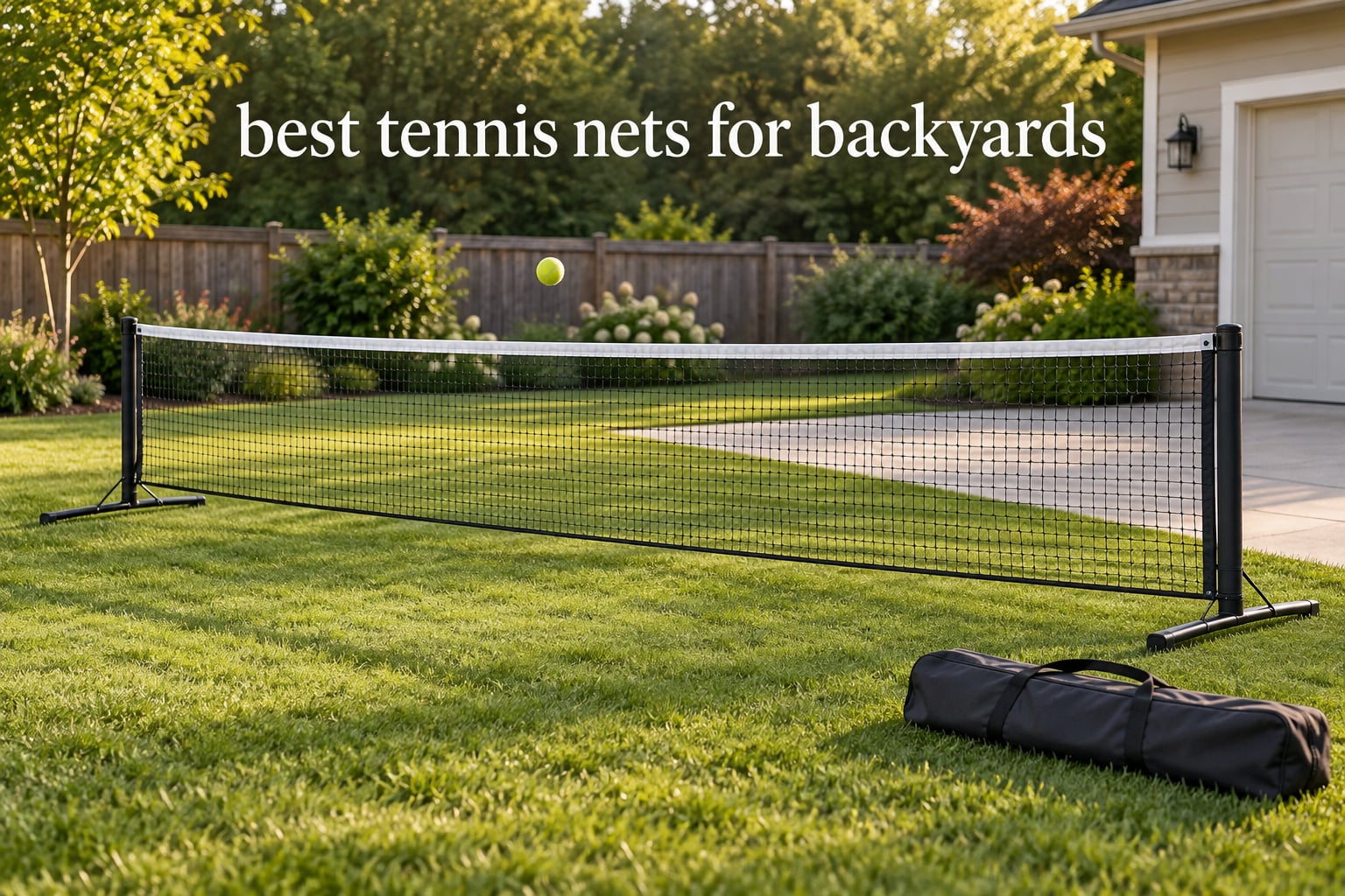 best tennis nets for backyards