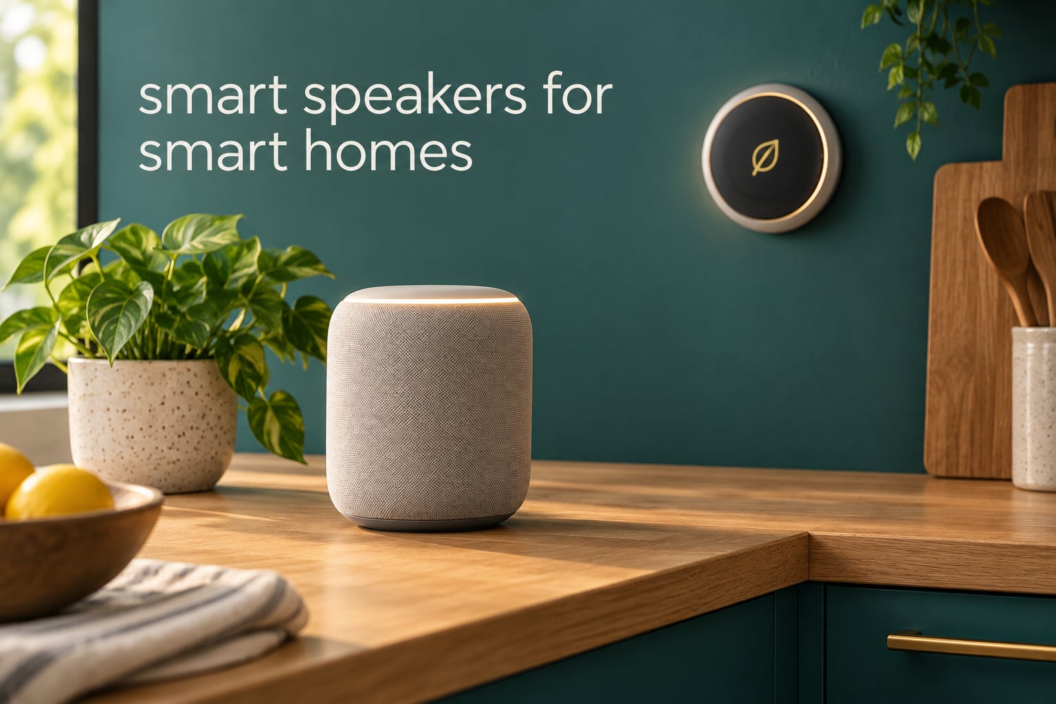 smart speakers for smart homes