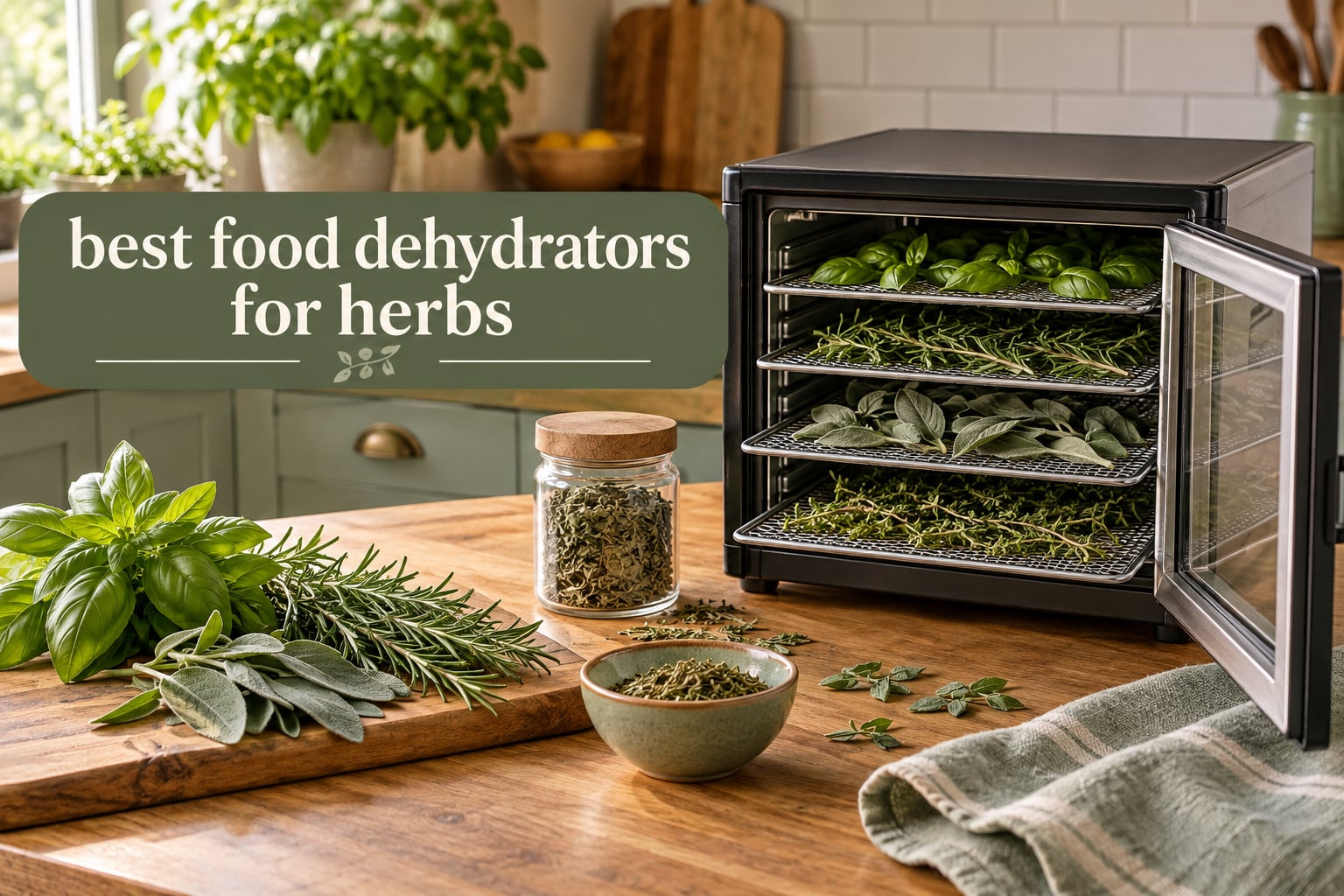 best food dehydrators for herbs