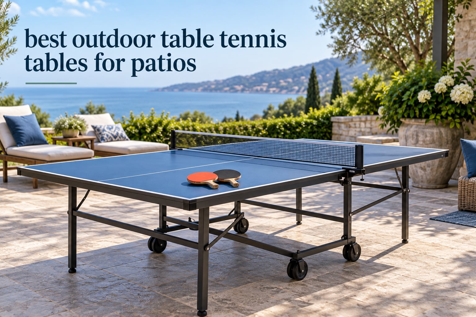 best outdoor table tennis tables for patios