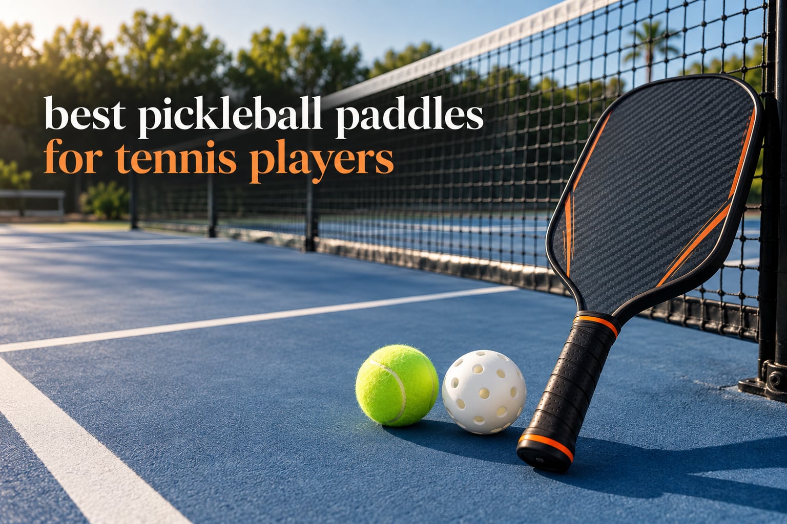 best pickleball paddles for tennis players
