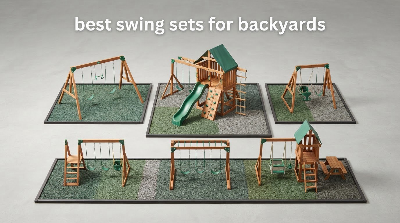 best swing sets for backyards