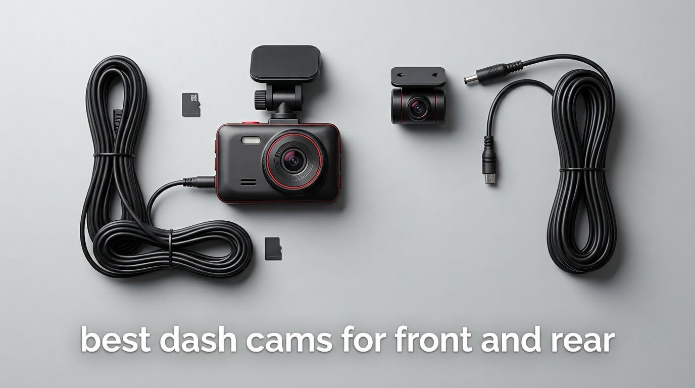 best dash cams for front and rear