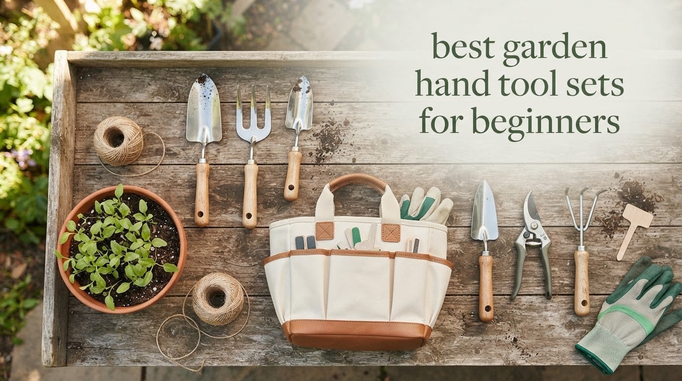 best garden hand tool sets for beginners