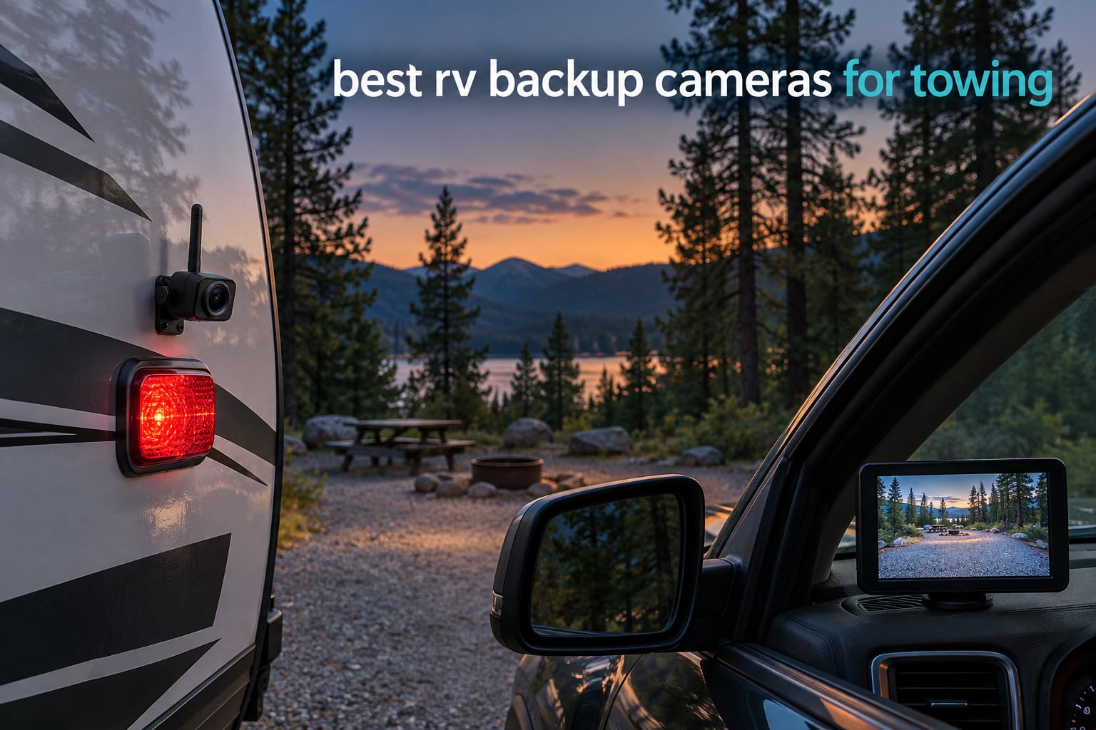 best rv backup cameras for towing