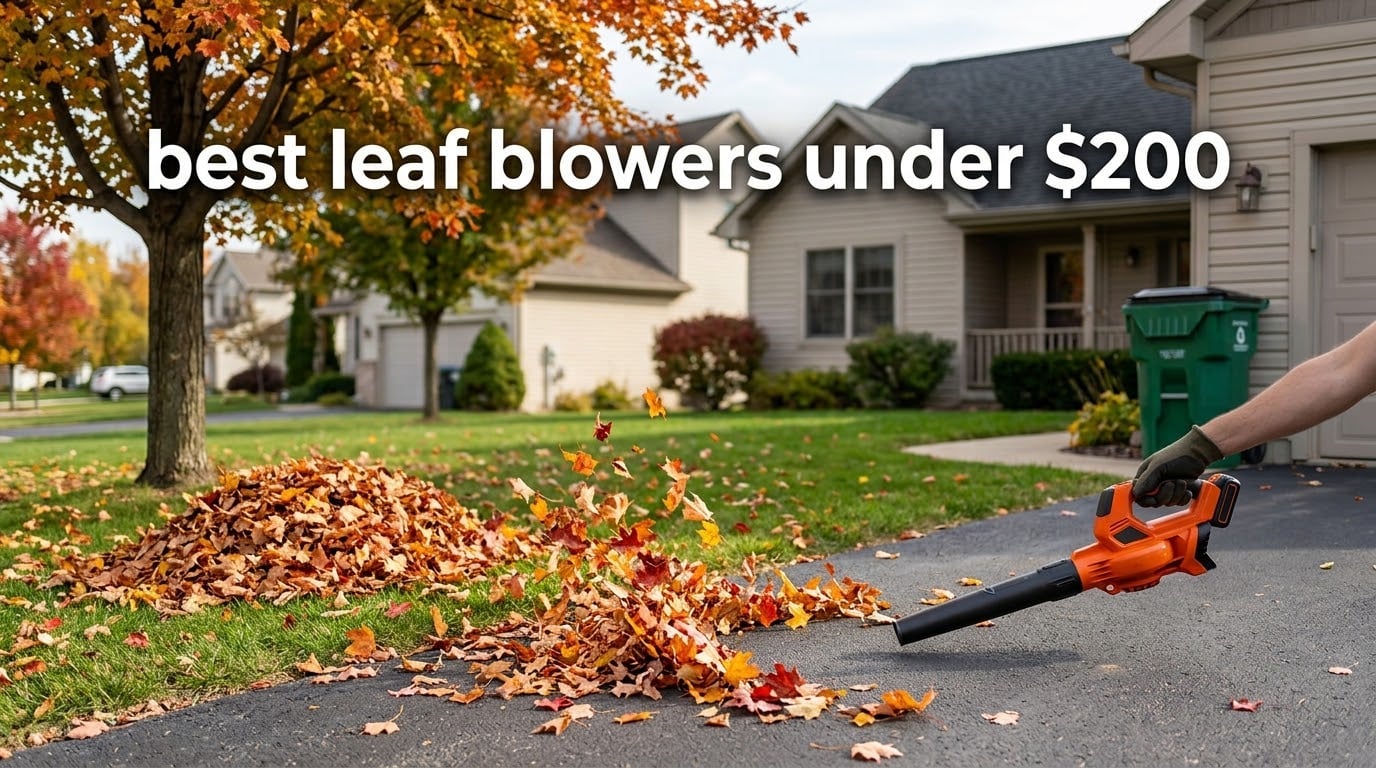 best leaf blowers under $200