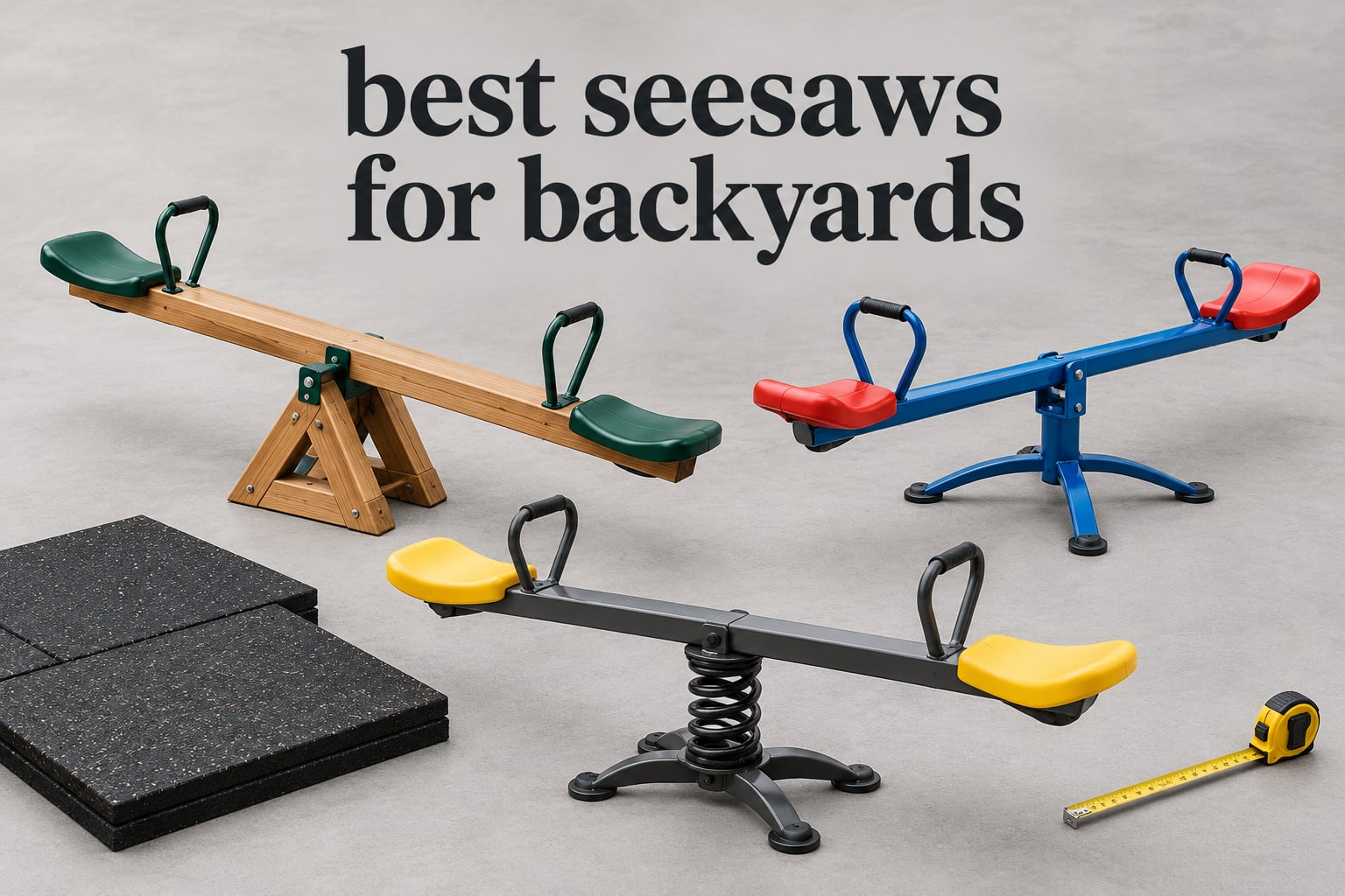 best seesaws for backyards