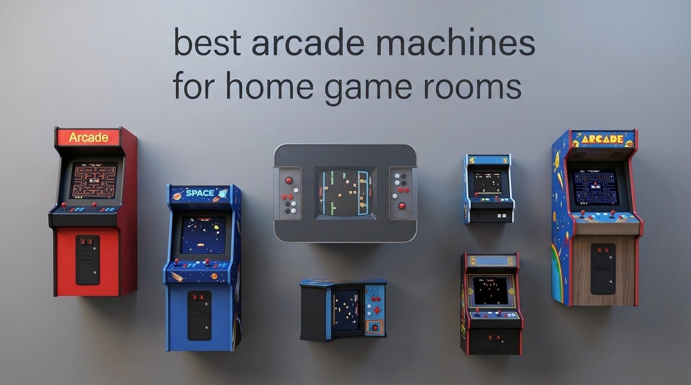 best arcade machines for home game rooms