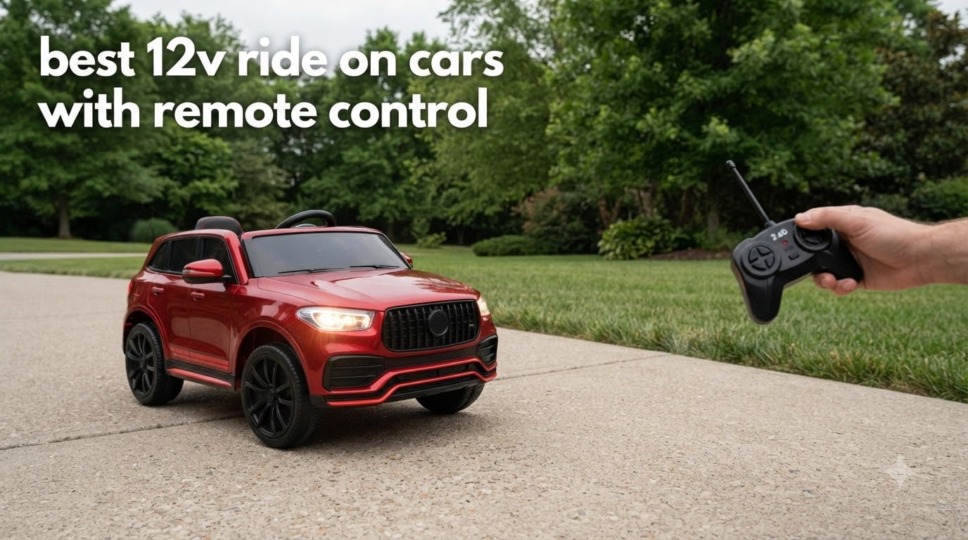 best 12v ride on cars with remote control