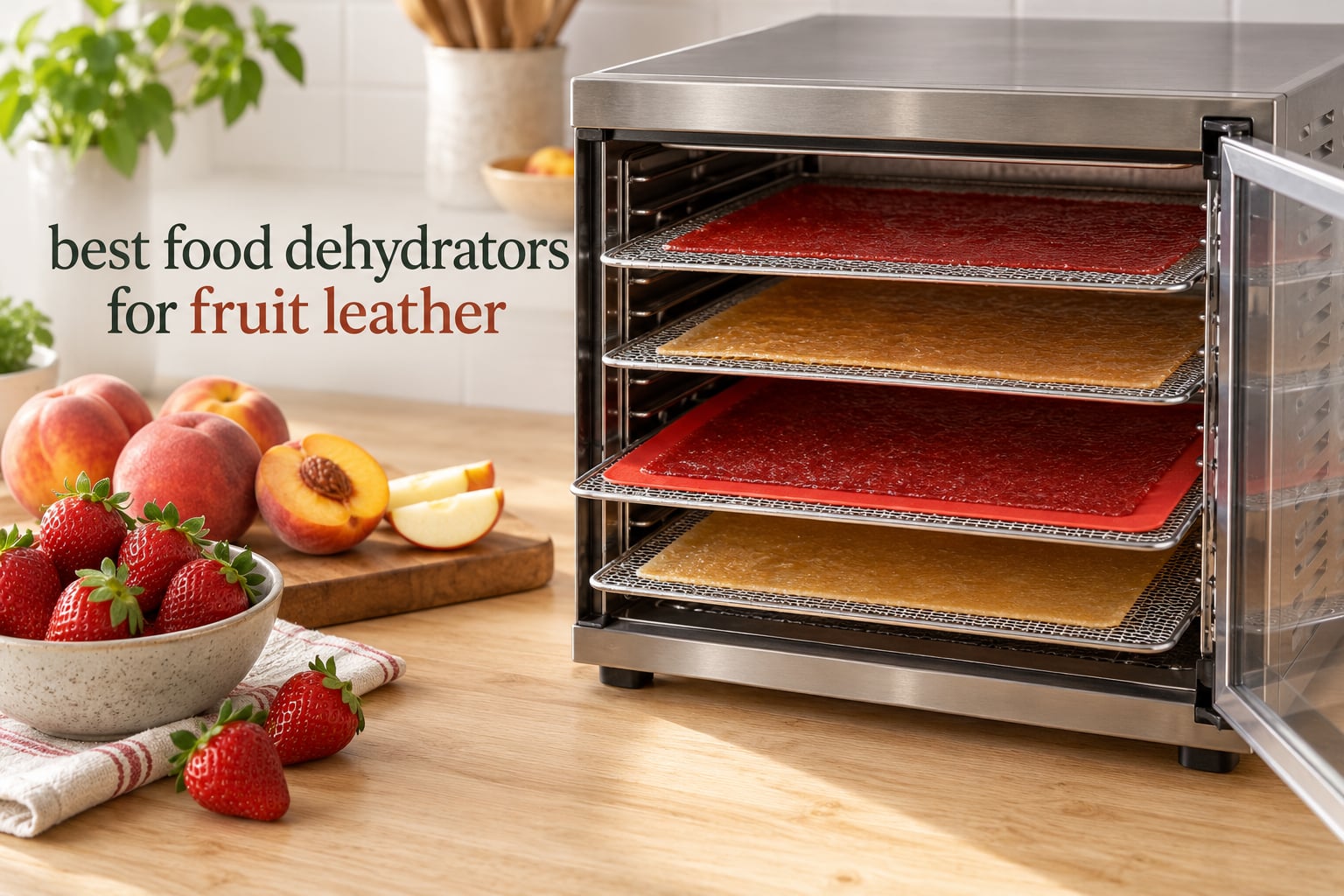 best food dehydrators for fruit leather