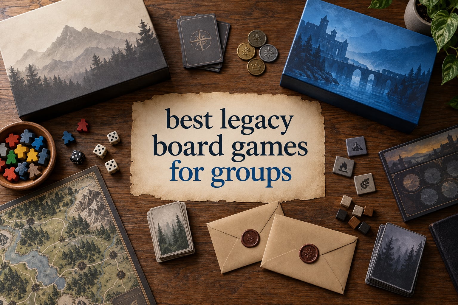 best legacy board games for groups