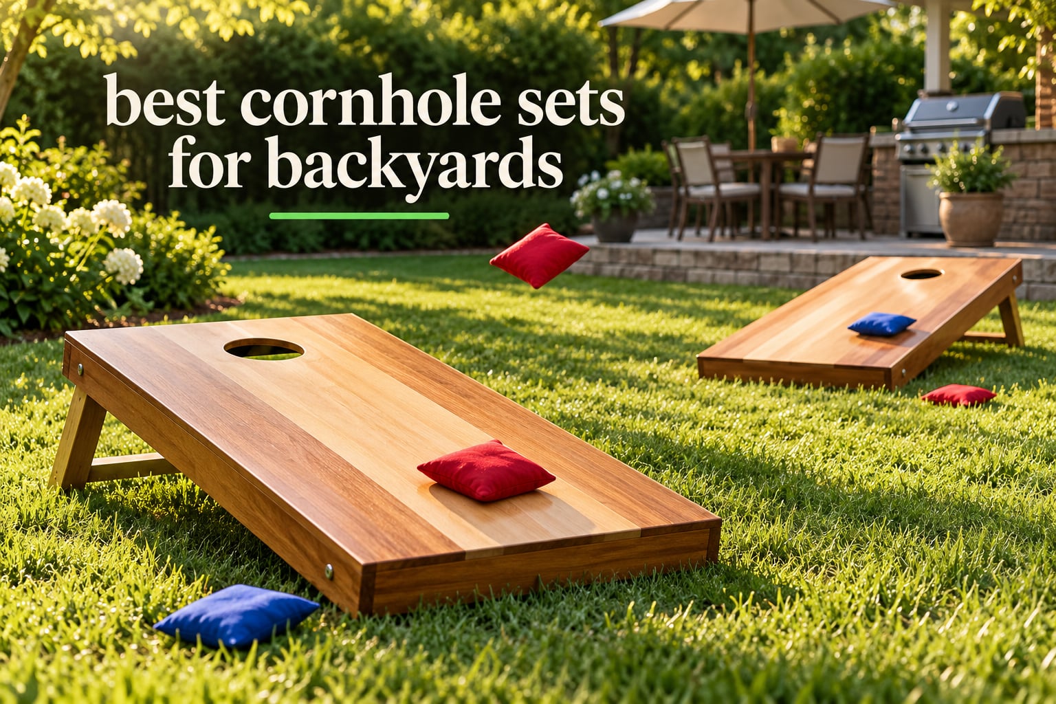 best cornhole sets for backyards