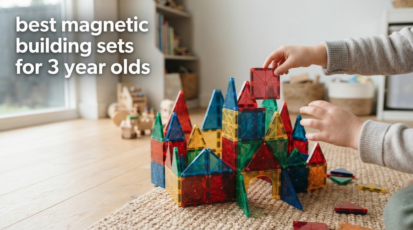 best magnetic building sets for 3 year olds